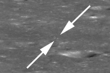 NASA拍到月球背面的嫦娥四号 只有两像素宽
