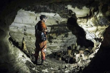 墨西哥“巴尔玛库”古玛雅洞穴历经一千多年保存完好