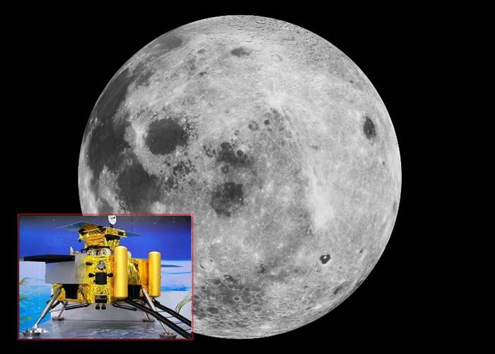 中国嫦娥四号探测器将到月球背面勘察 专家：美国或输太空竞赛