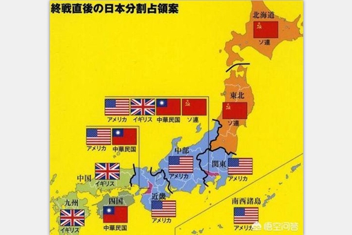 二战结束后为何美苏不将日本分裂成两个国家?
