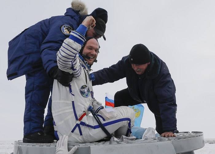 逾半年太空任务完成 俄美德太空人顺利返抵地球