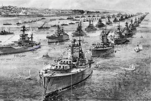 20世纪初的英国海军有多强大?揭秘1914年英国海上阅兵