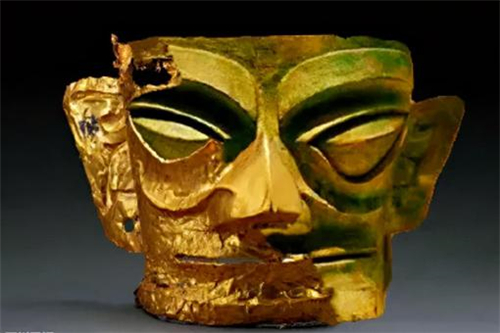 三星堆黄金面具诉说欧亚大陆的文化交流