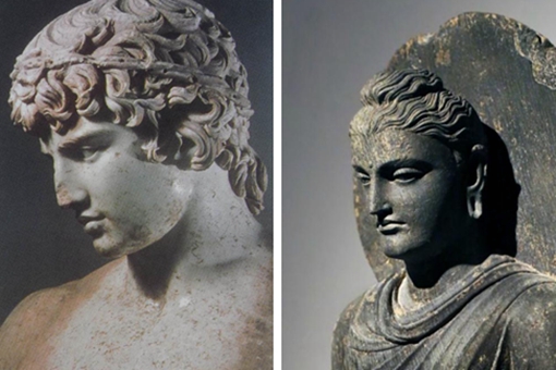 犍陀罗佛教艺术中的雕塑为何有着浓厚的古希腊雕塑风格?难道曾经希腊人也信佛?