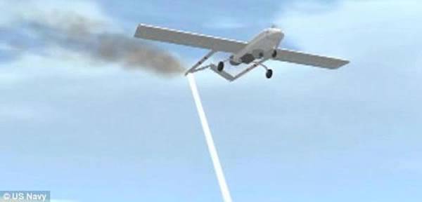 美军研制超级激光可在几秒钟内摧毁无人机