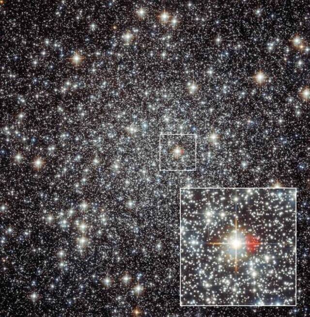 天文学家定位2000年前中国观测到客星遗迹 在Messier 22星团中闪闪发亮
