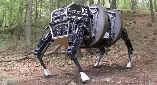 美国波士顿动力公司研发“山猫”机器人