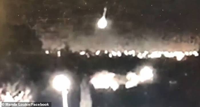 澳洲南澳省夜空突然出现巨型火球 警方：小行星