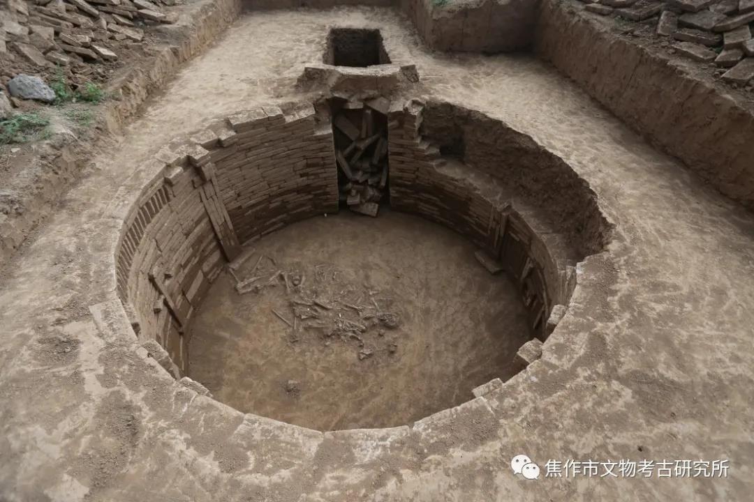 河南焦作城东公园周边道路工程古墓葬考古发掘