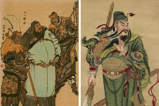 在中国的古画当中,为何将武将的肚子都画得那么大?
