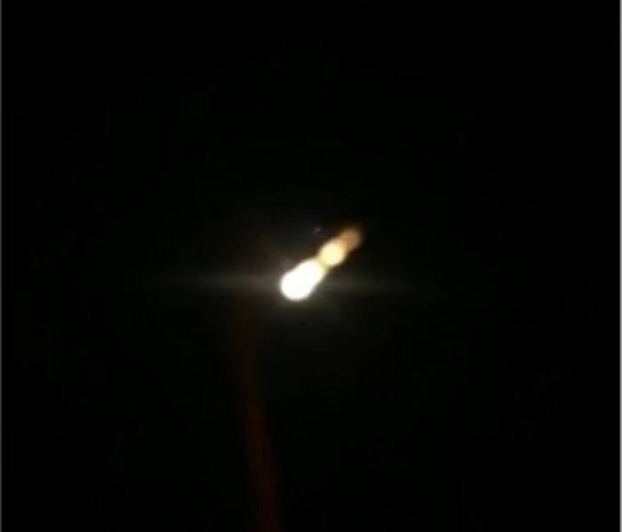 巴西南部多个城市晚上发现空中有奇怪亮光掠过 疑为陨石坠落