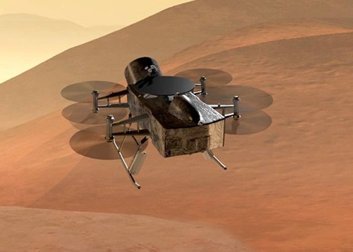 NASA蜻蜓无人机2026年登土卫六“提坦”寻找可能存在的生命迹象