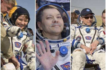 美加俄三国宇航员完成204日任务从国际空间站乘联盟号安全返回地球