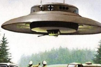 德国v-7飞碟，希特勒称霸天空的二战纳粹飞碟(图纸)