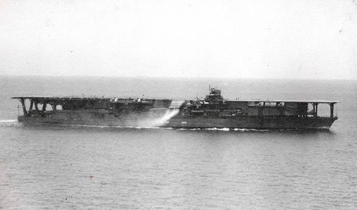 RV Petrel在中途岛海域约5400公尺深海底发现二战日本海军航空母舰加贺号残骸