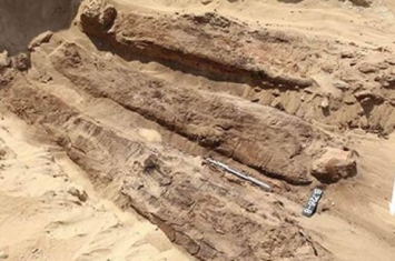 埃及北部发现4000年前放在木棺中的木乃伊