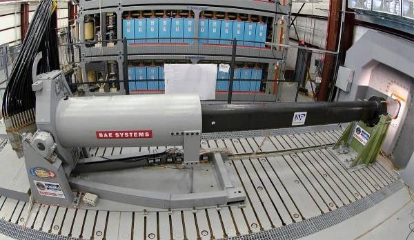美国海军研发的新武器电磁轨炮发射速度是音速的7倍