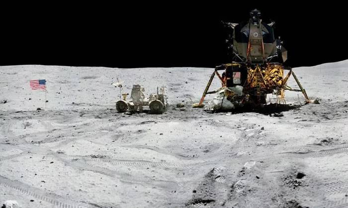 美国阿波罗11号登月50周年：NASA公布一系列登月全景照片
