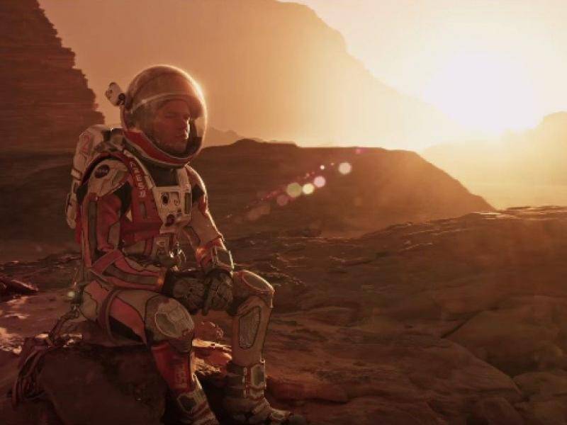 NASA宣布火星存在“液态水”是给科幻大片《火星救援》（The Martian）打广告？
