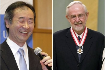 2015年诺贝尔物理学奖：日本科学家梶田隆章、加拿大科学家麦克唐纳夺得