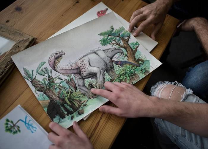 南非古生物艺术家Radermacher为化石注入生命