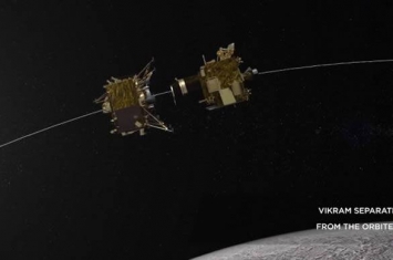 印度登陆器维克蓝号在登陆月球南极前突然失联 登月任务失败