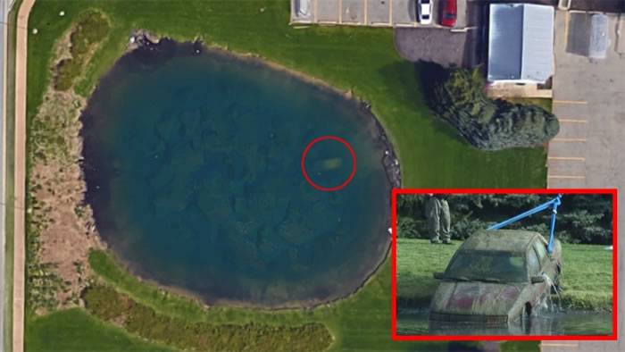 美国肯特县湖泊中找到失踪9年的老翁 谷歌地图实际早就拍到