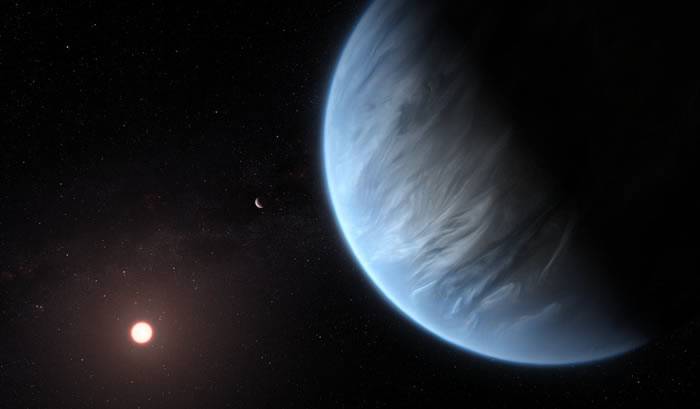 适居带系外行星K2-18b大气层中发现水