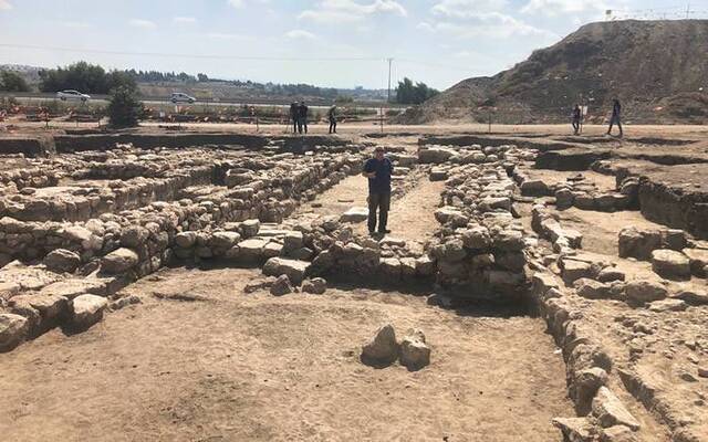 以色列哈里什发现5000年前青铜时代早期的大型城市遗址