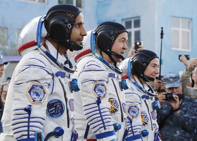 载有三国宇航员团队的运载火箭升空 阿联酋首名宇航员将登国际空间站（ISS）