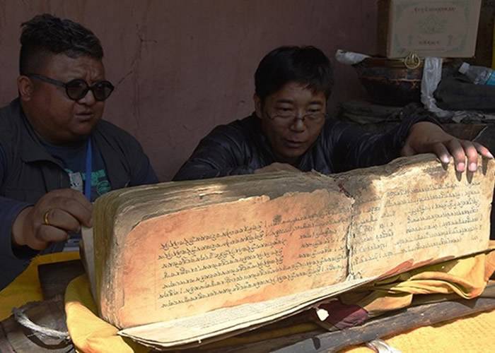 考古队在西藏完成普查登记1.8万本古籍 料助保育藏人文化