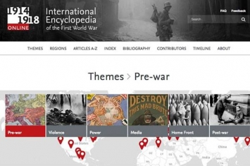 “1914—1918在线——国际第一次世界大战百科全书”网站上线