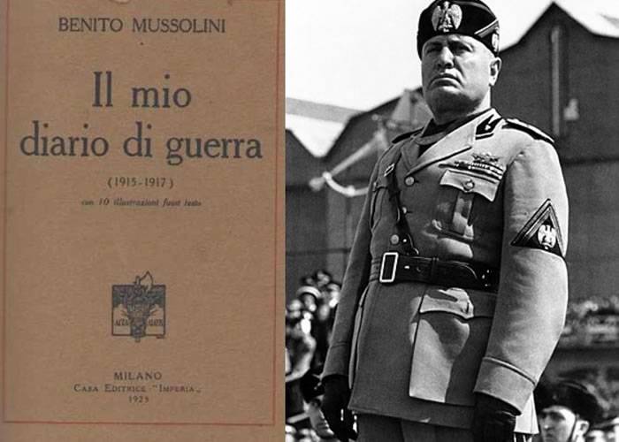 墨索里尼日记《我的战争日记》版权解禁 出版社印书惹争议