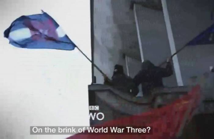 英国BBC《战情室内：三次世界大战》节目触动拉脱维亚神经