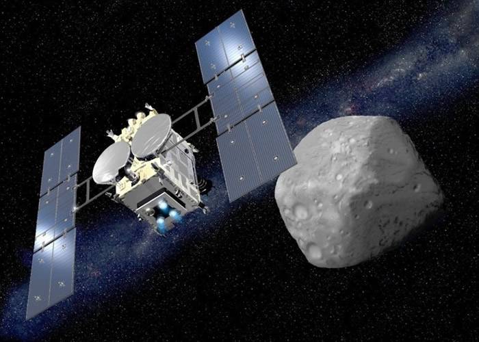 日本隼鸟2号离开小行星“龙宫”返地球 岩石样本助研究太阳系起源