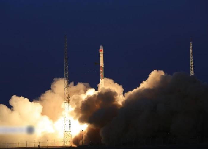 快舟一号甲运载火箭发射成功 打破中国发射间隔最短纪录