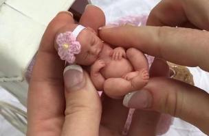 世界上最小的娃娃，仅有成年人手指大小（安慰不孕不育人士）