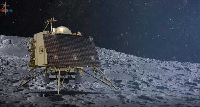 NASA的月球勘测轨道飞行器在月球表面发现着陆时坠毁的印度“维克拉姆”号着陆器残骸