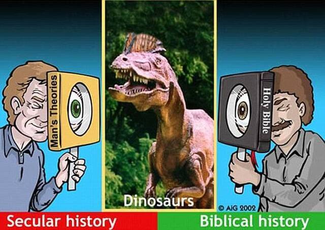 小孩功课神回复：恐龙不是真的！看一下圣经吧！