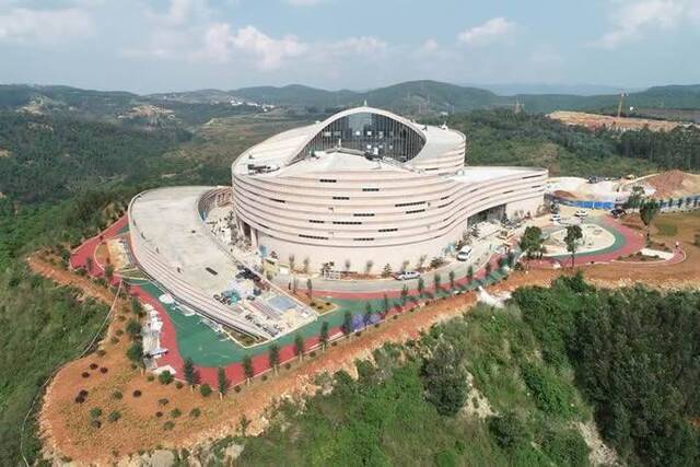 世界自然遗产云南澄江化石地自然博物馆基本建成