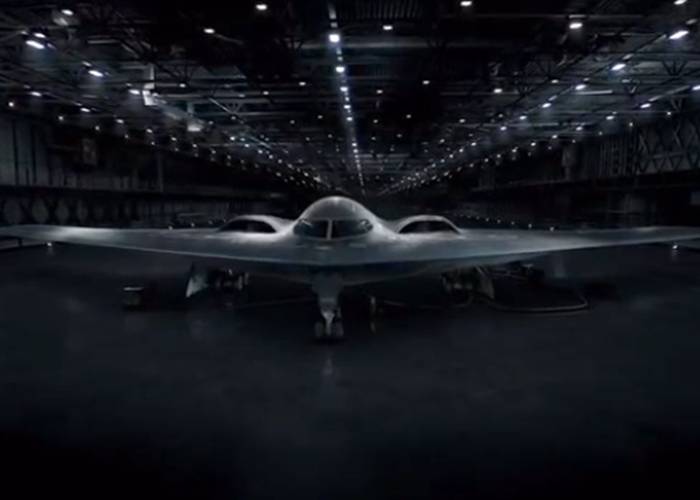 美国军火商推出广告展示未来隐形轰炸机