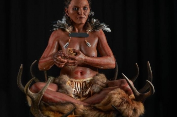 7000年前的瑞典狩猎采集“萨满”女子“复活”