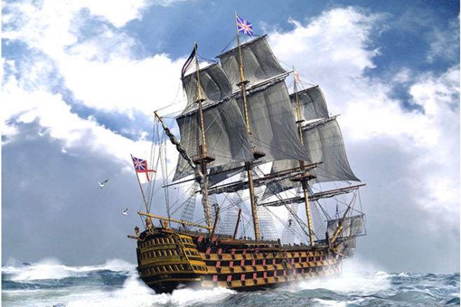 加勒比海盗中的努力号风帆战列舰原型是哪一艘战舰?