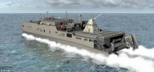 美国海军一种以7倍声速发射炮弹的新式武器首次公开展出