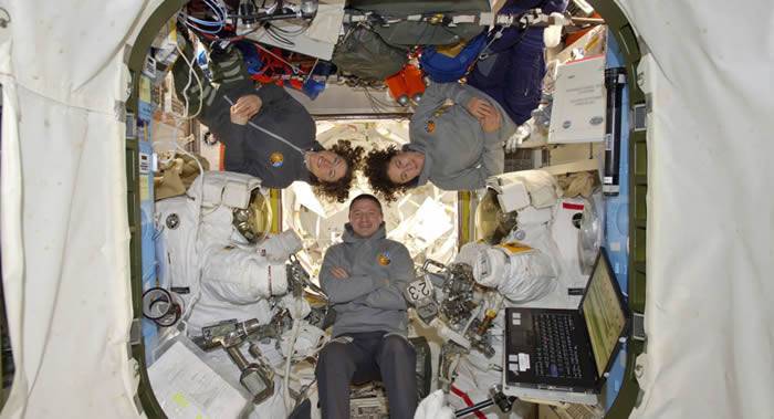 国际空间站美国航天员安德鲁·摩根可能会创纪录进行第八次太空行走
