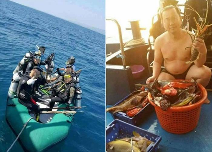 20名中国游客涉嫌在泰国保护区非法捕鱼