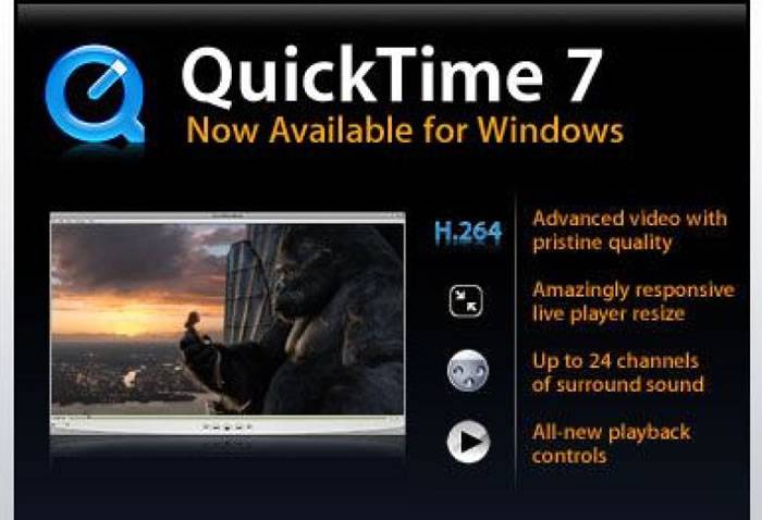 美国专家建议Windows电脑用户移除QuickTime以免被黑