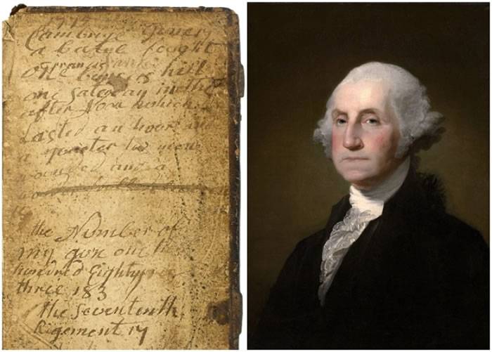 美国18世纪刊登国父华盛顿22岁日记的旧报纸以17万3千美元成交