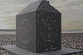 英国海滩建以星空为主题的“观星者小屋”（Stargazer＇s Cabin）