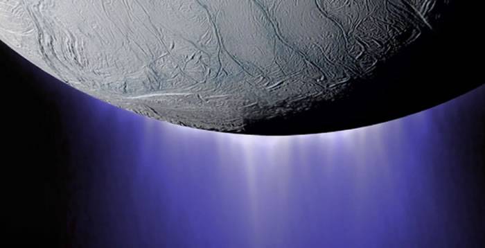 卡西尼号发现土星月亮土卫二上存在氢气的证据 其地下海洋中可能藏有生命